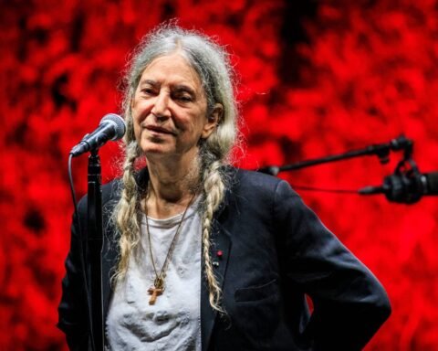 Patti Smith en el escenario