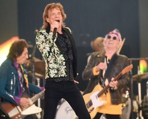 The Rolling Stones en el escenario