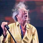 Ian Gillan de Deep Purple en el escenario