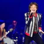 Mick Jagger con The Rolling Stones en 2011