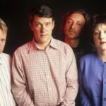 New Order posando como cuarteto