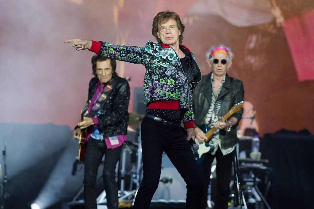 The Rolling Stones en el escenario