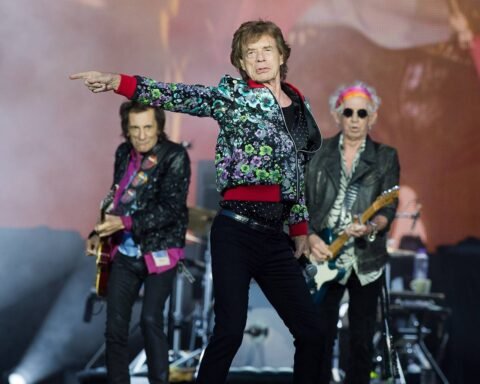 The Rolling Stones en el escenario