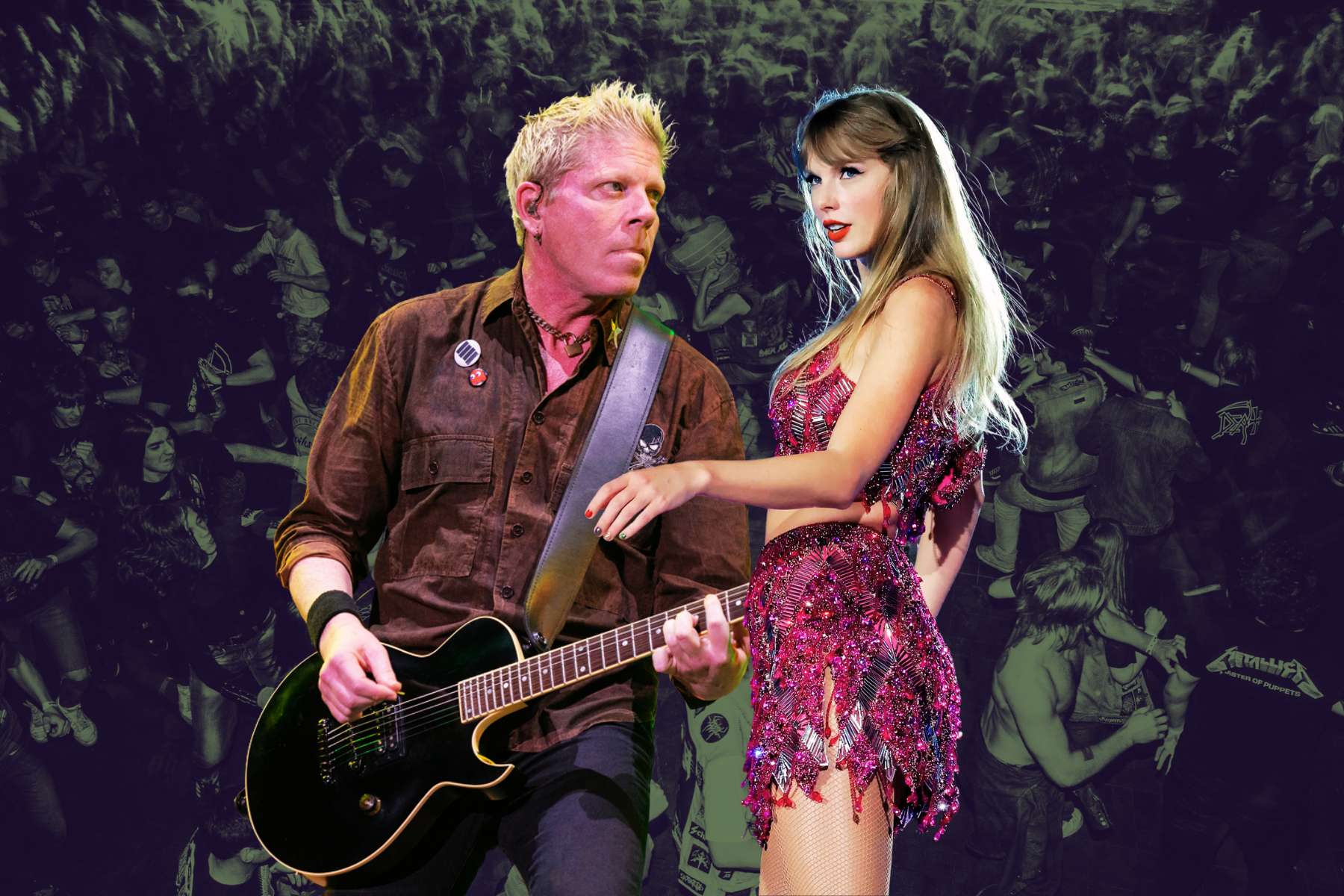 Dexter Holland de The Offspring y Taylor Swift