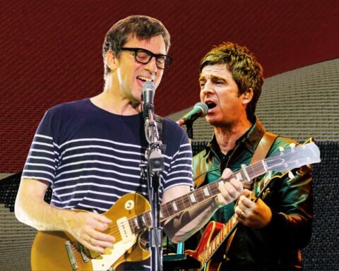 Graham Coxon con Oasis