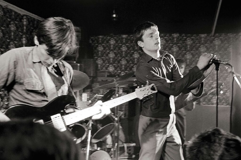 Joy Division tocando en vivo