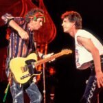 Mick Jagger y Keith Richards en el escenario