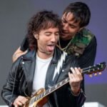 Julian Casablancas y Albert Hammond Jr de The Strokes