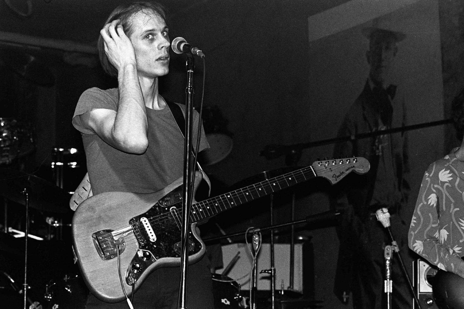 Tom Verlaine de Television sobre el escenario