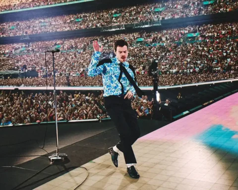 Harry Styles en el estadio de Wembley, el 4 de julio de 2026