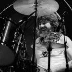 John Bonham, baterista de Led Zeppelin, en 1977