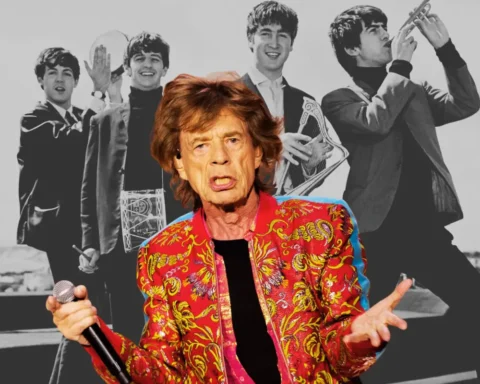 Mick Jagger y The Beatles