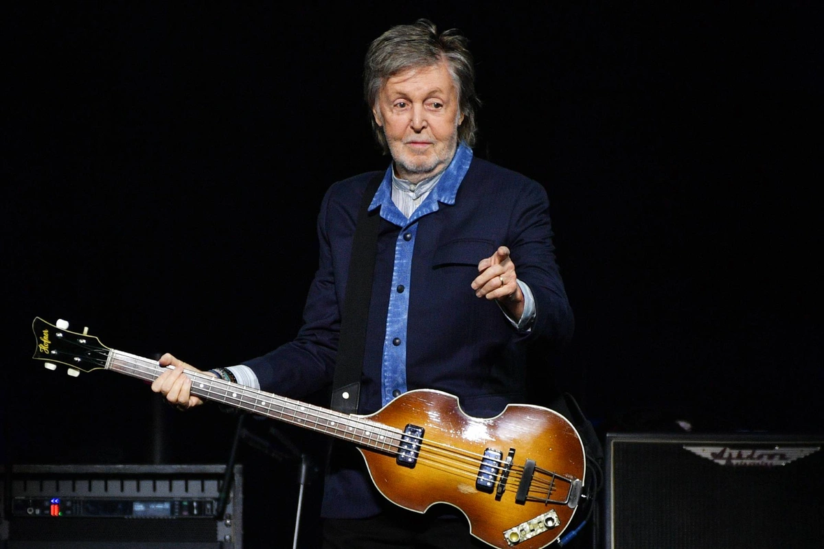 Paul McCartney en el O2 Arena, el 18 de diciembre de 2024, en Londres, Inglaterra