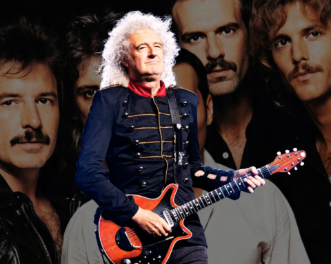 Brian May con The Game
