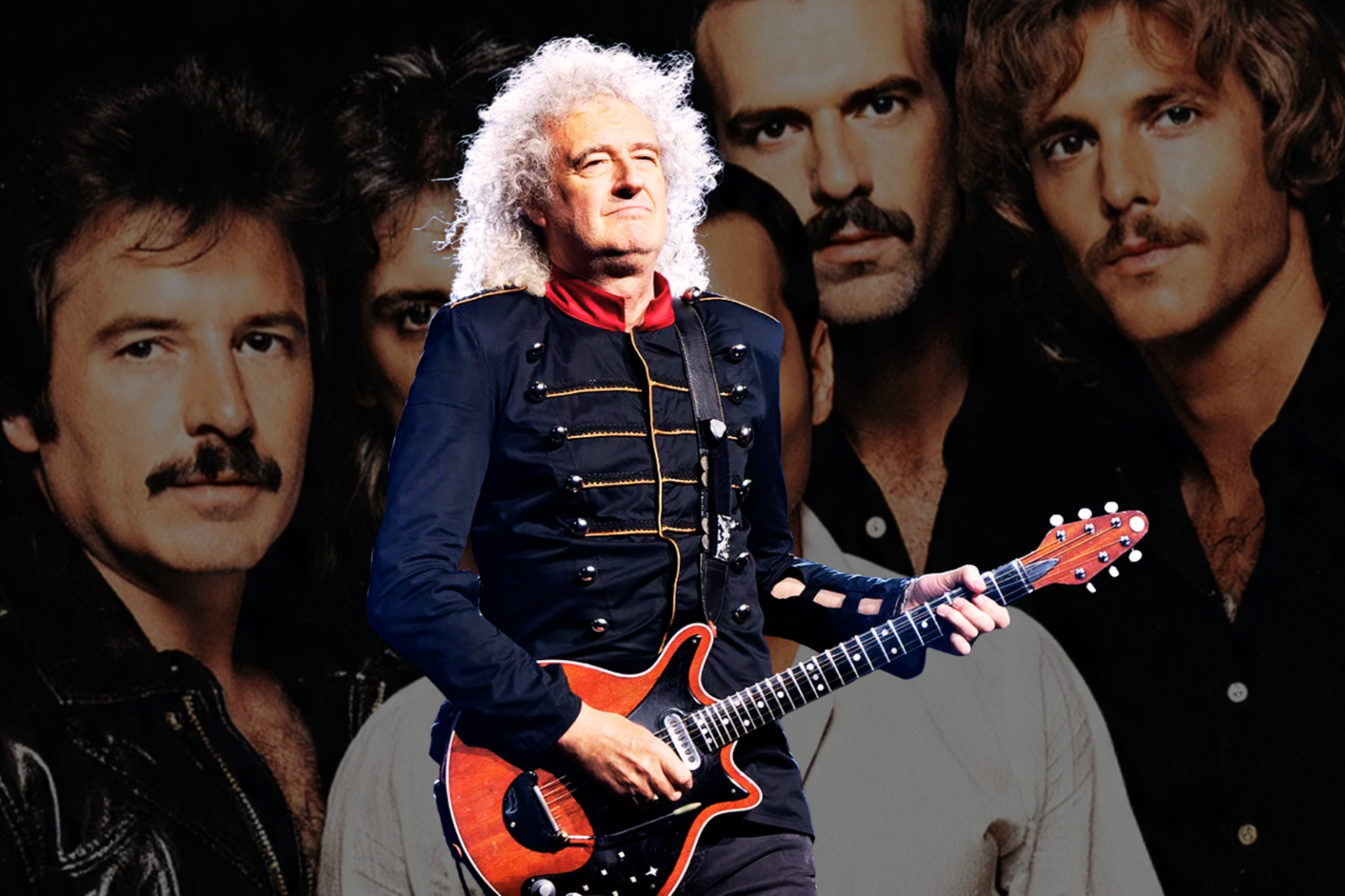 Brian May con The Game