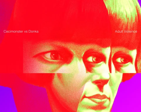 Portada de Adult Violence de Cecimonster vs Donka