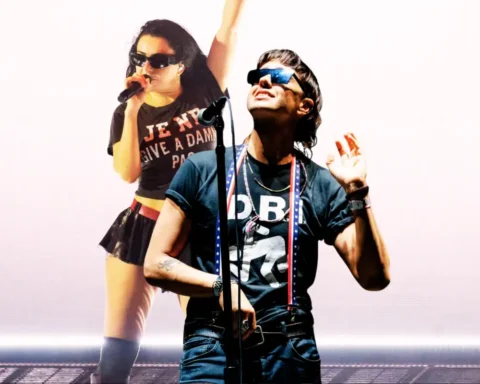 Charli XCX y Julian Casablancas en Outside Lands 2026