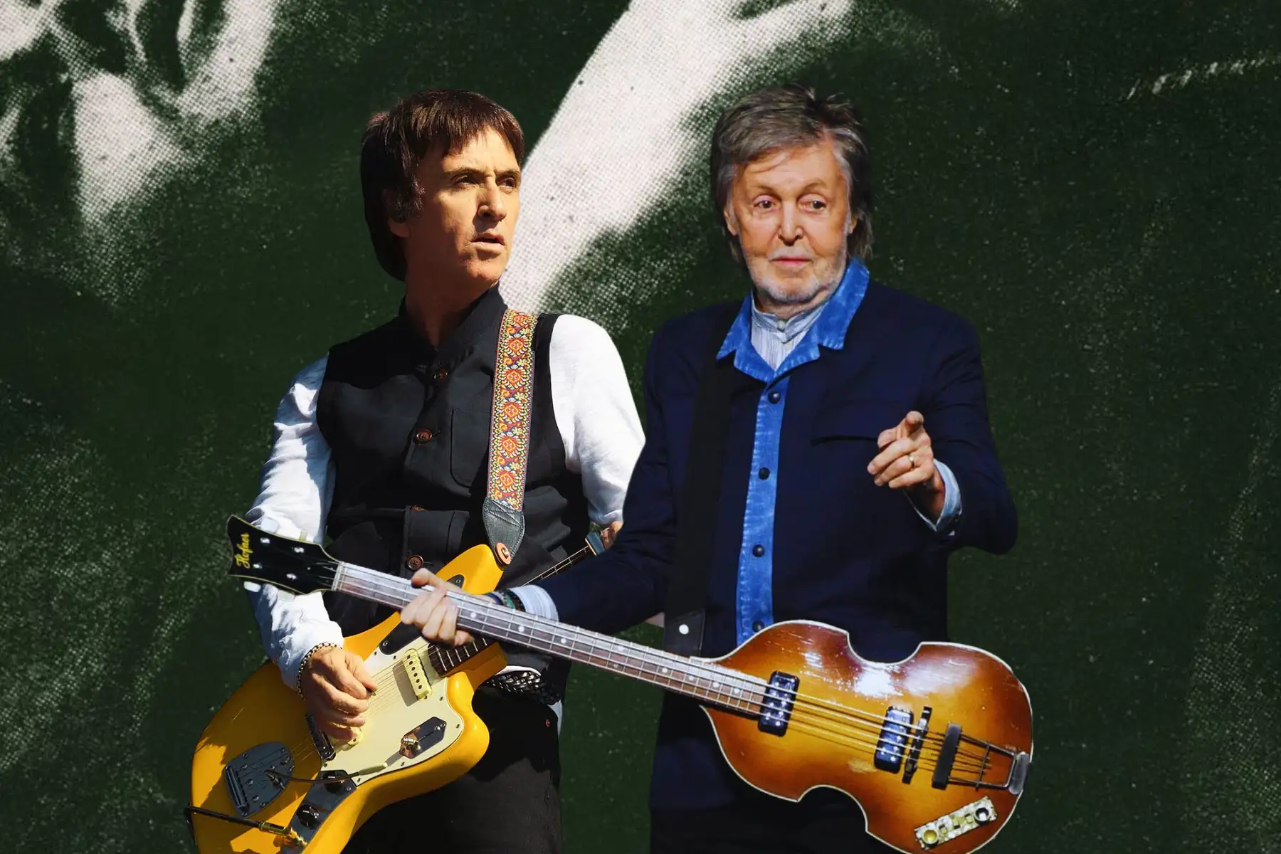 Paul McCartney y Johnny Marr