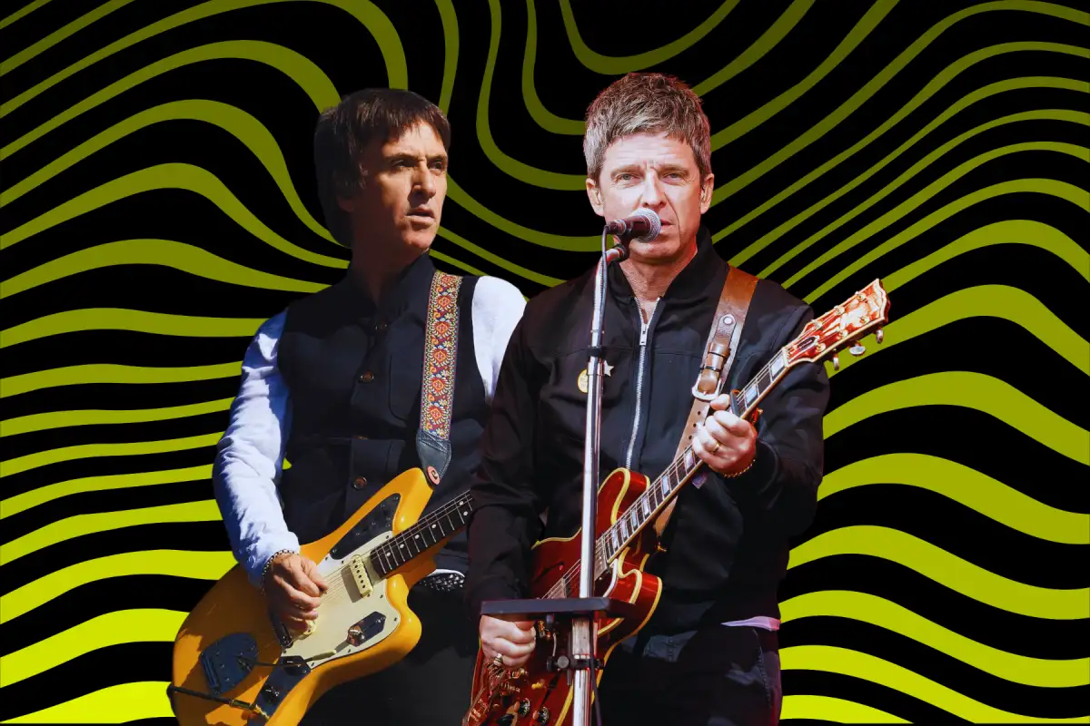 Noel Gallagher y Johnny Marr