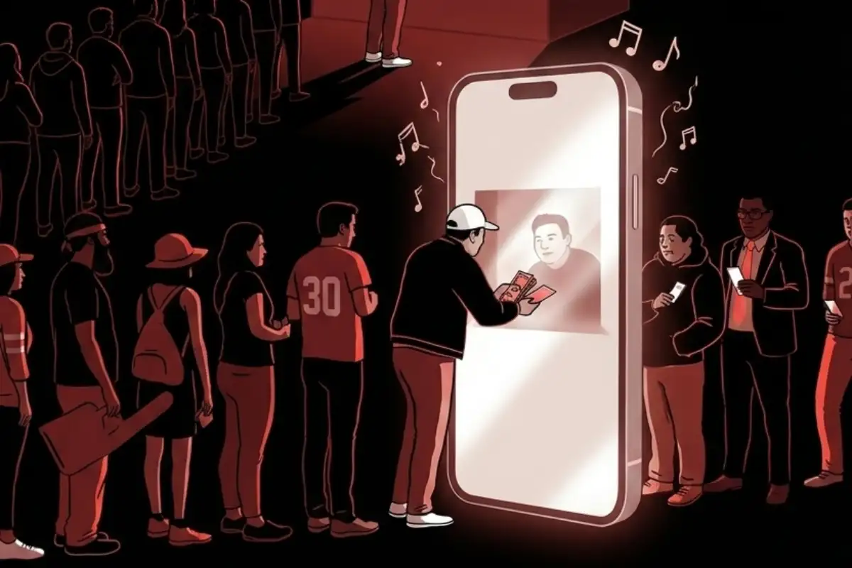 Reventa en ilustración
