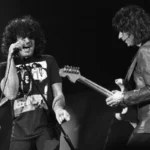 Ritchie Blackmore e Ian Gillan durante la reunión de Deep Purple en Jones Beach, 2026