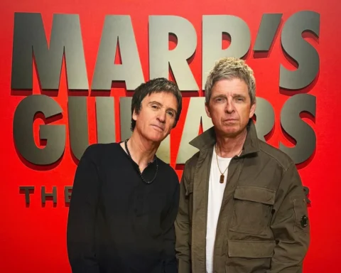 Johnny Marr y Noel Gallagher