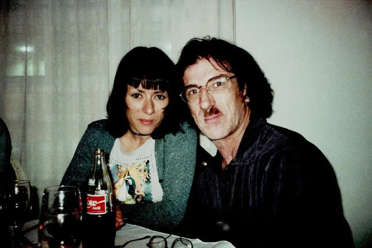 María Gabriela Epumer con Charly García
