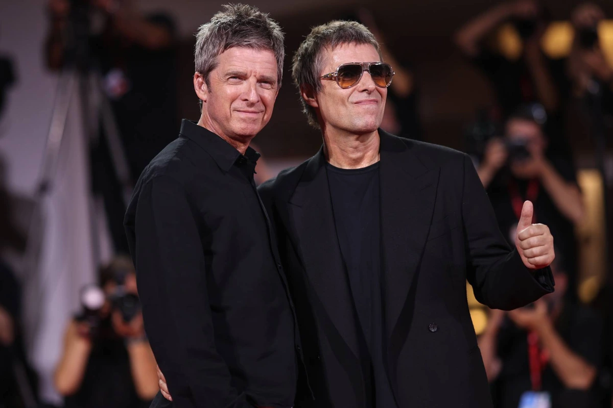 Noel Gallagher y Liam Gallagher en el Festival Internacional de Cine de Venecia 2026