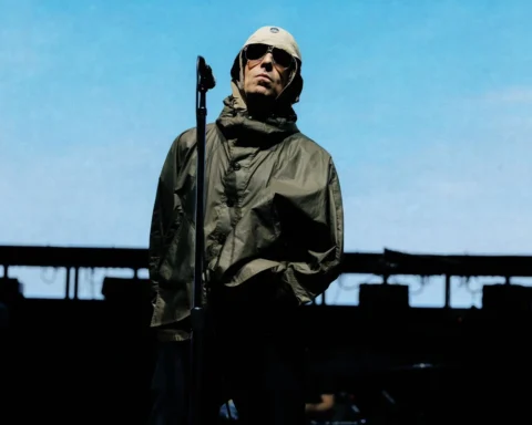 Liam Gallagher de Oasis, banda británica en su gira Live 27