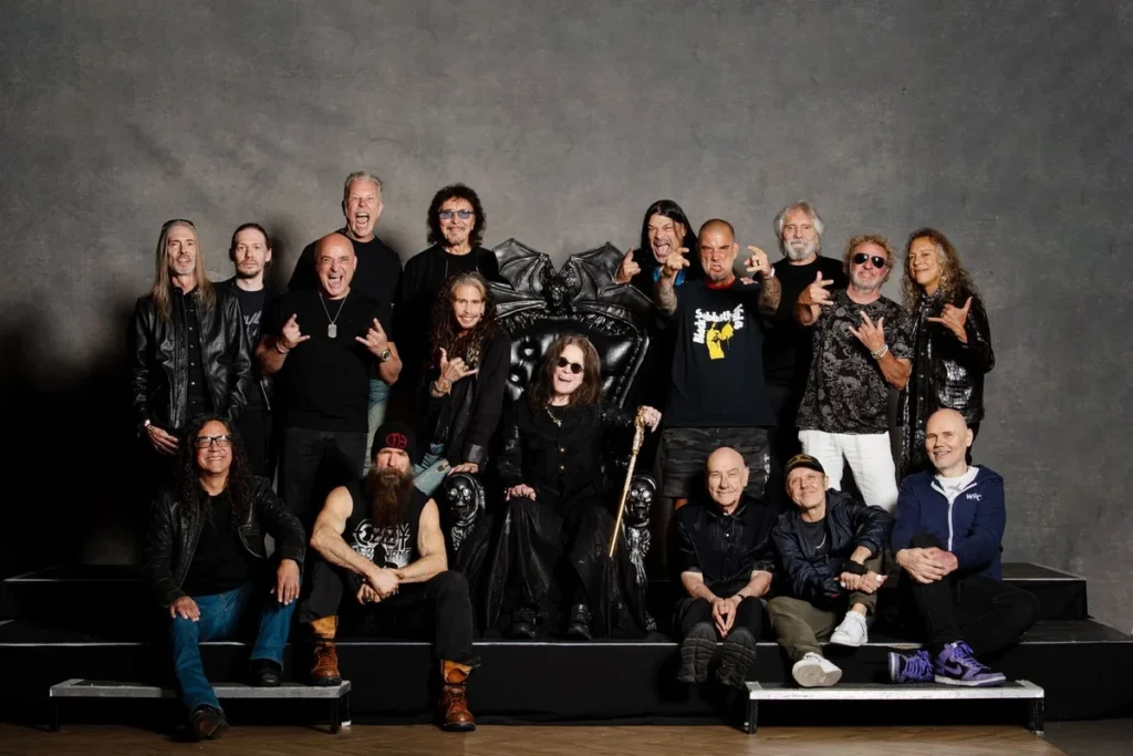 Ozzy Osbourne y Black Sabbath en el show Back to the Beginning, Villa Park, 2025