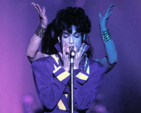 Prince, en un concierto de 1993