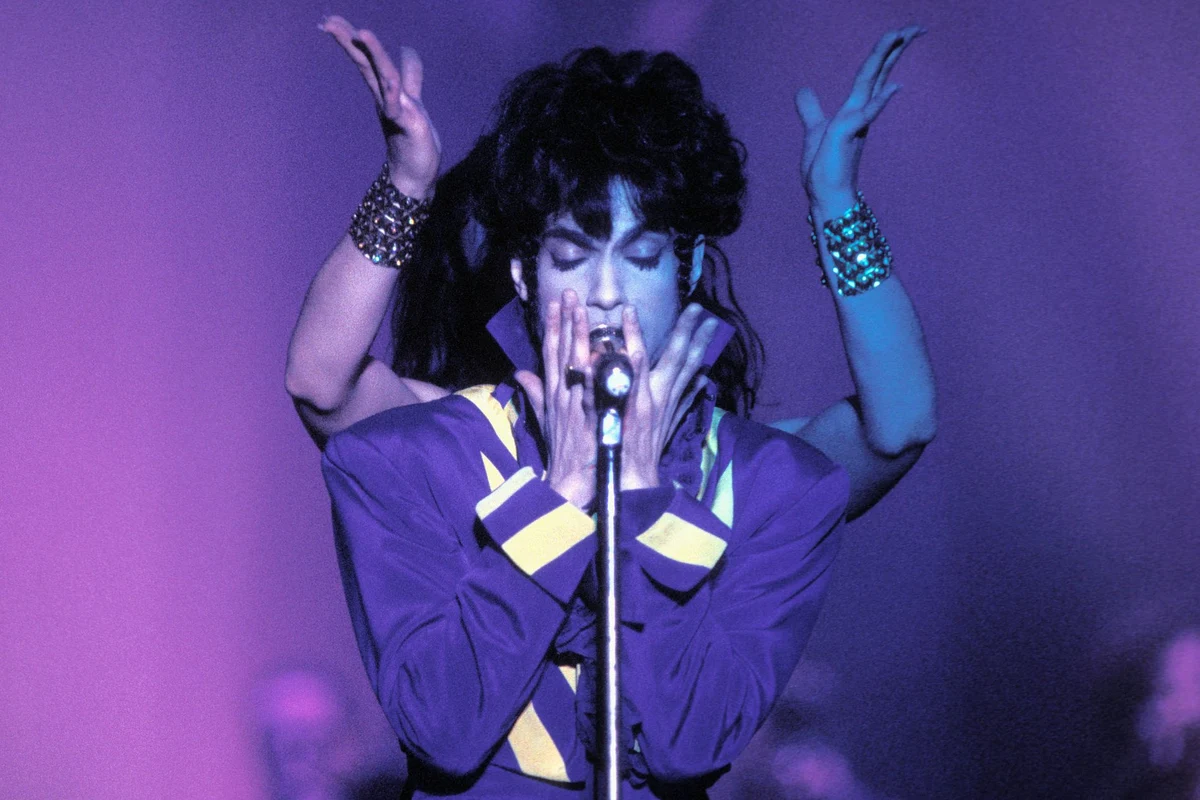 Prince, en un concierto de 1993