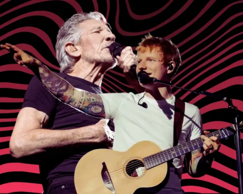 Roger Waters y Ed Sheeran