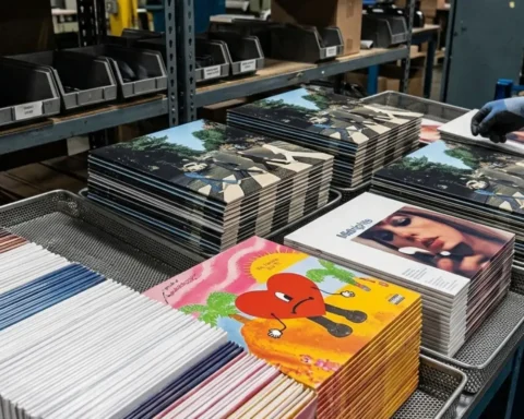 Vinilos de Bad Bunny, Taylor Swift y más