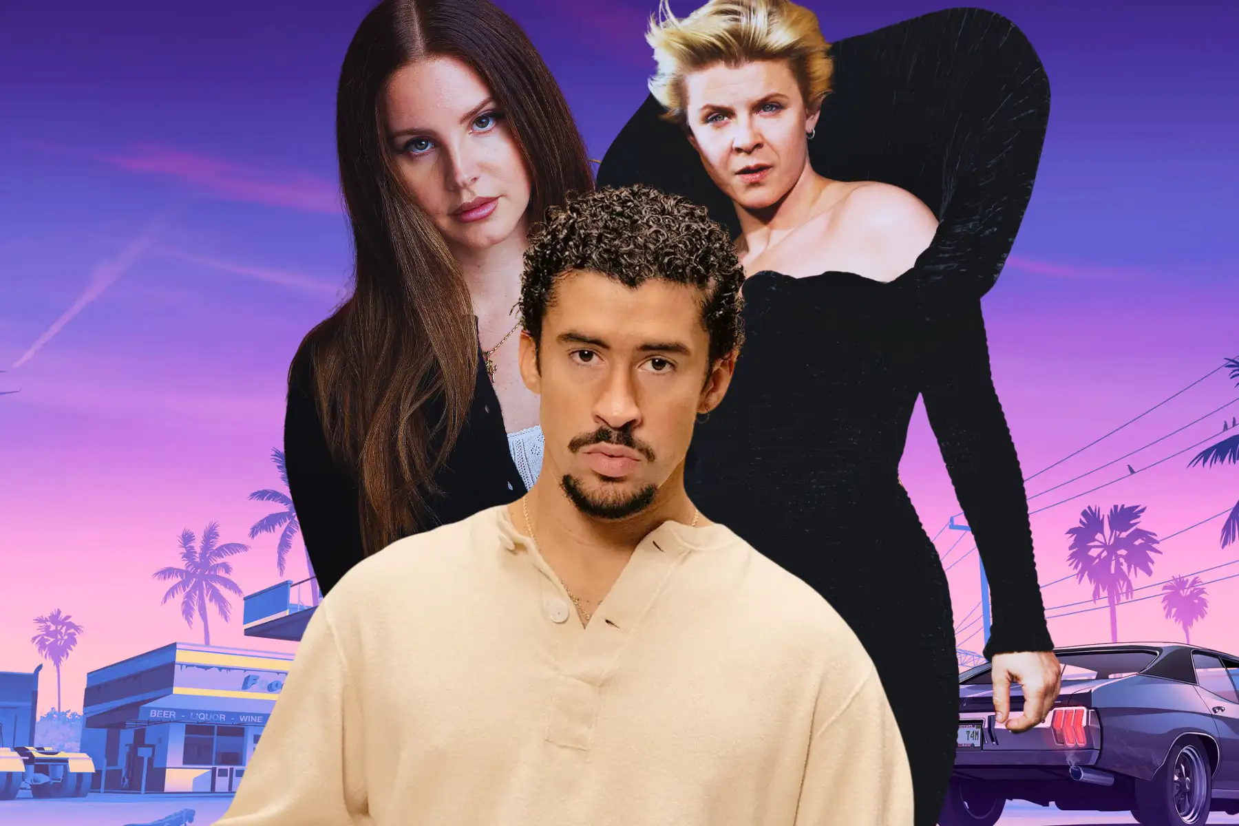 Bad Bunny, Lana del Rey, Robyn en GTA VI