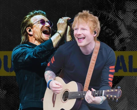 Bono y Ed Sheeran