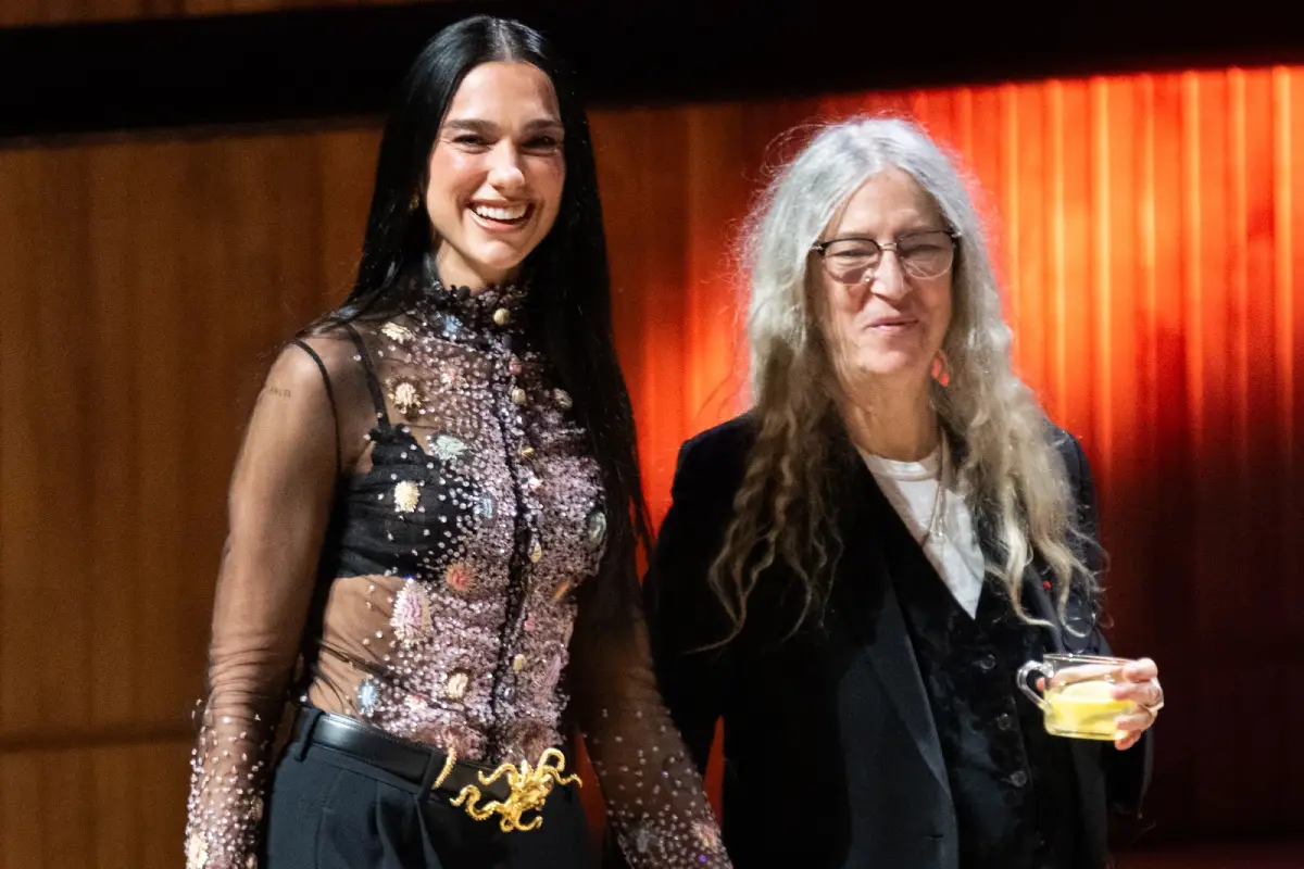 Patti Smith de la mano de Dua Lipa