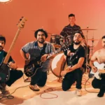 Fother Muckers en el estudio de grabación