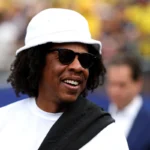 Jay-Z en un partido del Mundial 2026 en Filadelfia