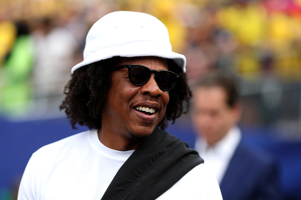 Jay-Z en un partido del Mundial 2026 en Filadelfia