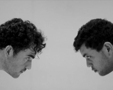 JUDOKA en un retrato en blanco y negro