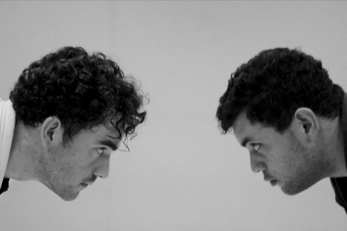 JUDOKA en un retrato en blanco y negro