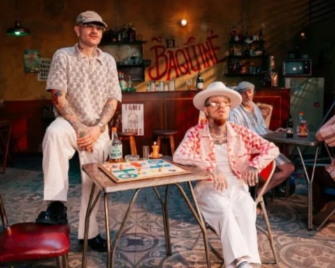 Nanpa Básico y Kapo en una foto de prensa