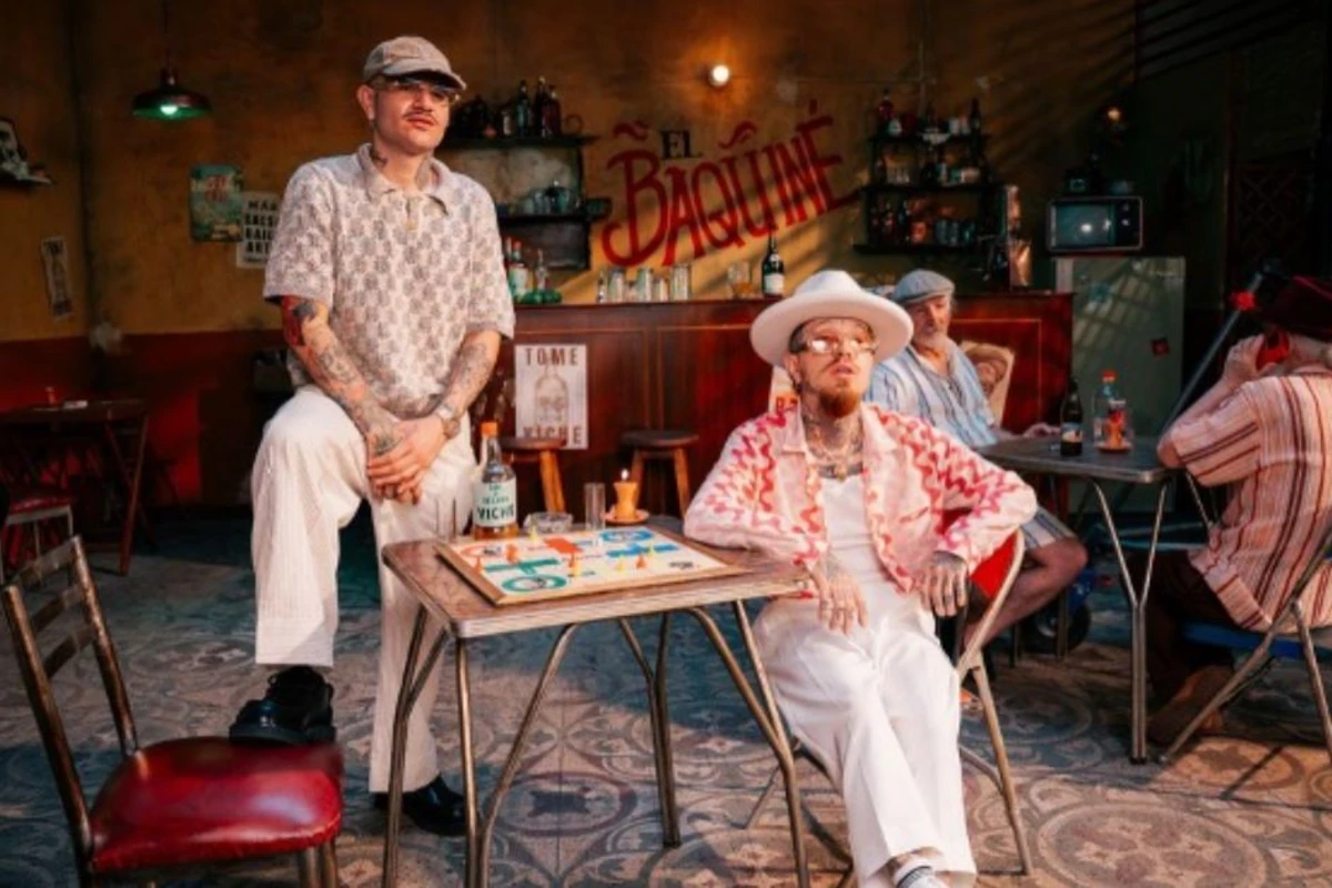 Nanpa Básico y Kapo en una foto de prensa