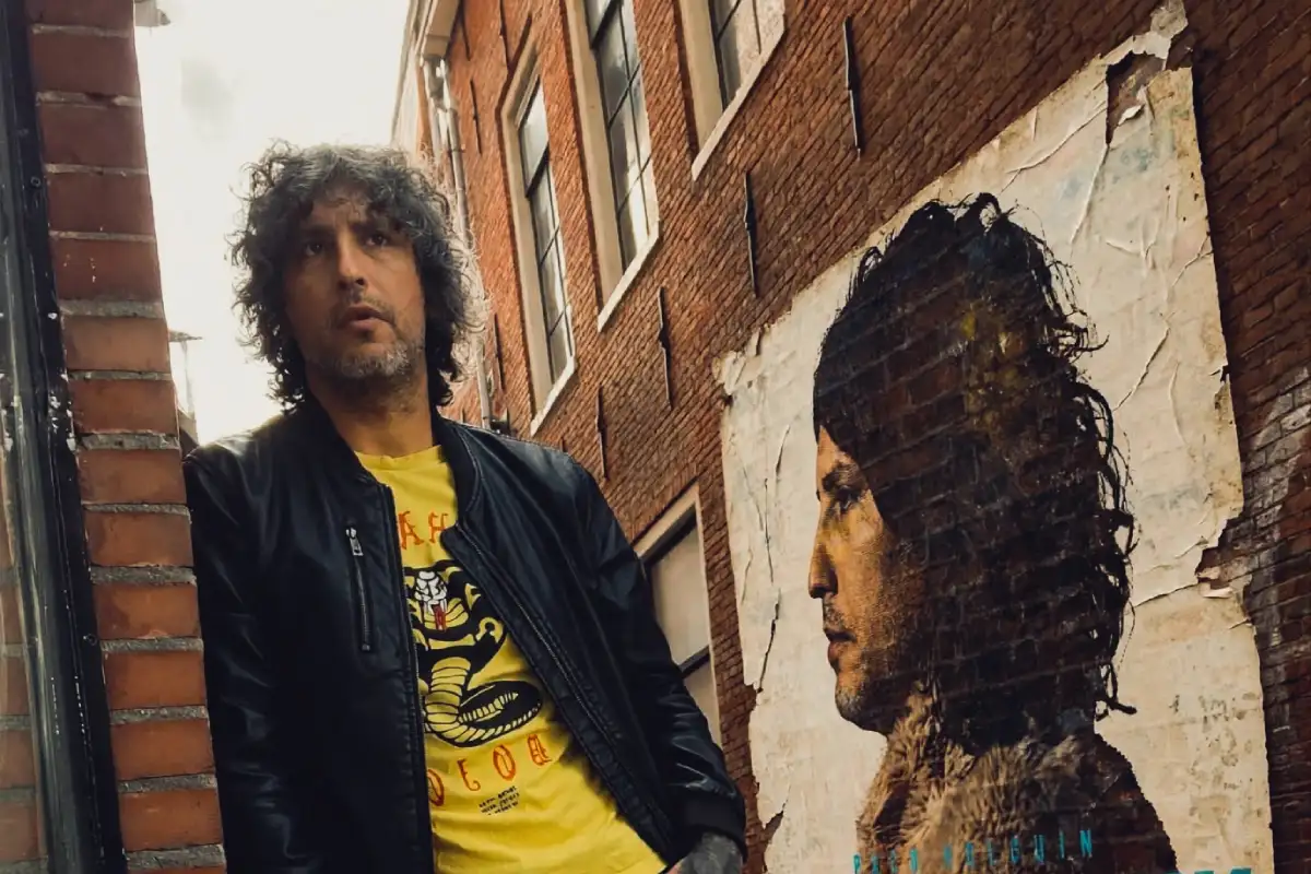 Paco Holguín en una calle de Países Bajos