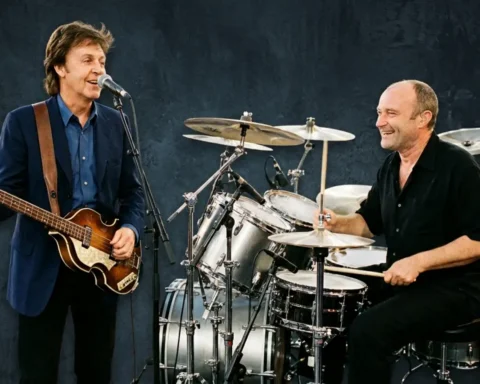Paul McCartney y Phil Collins