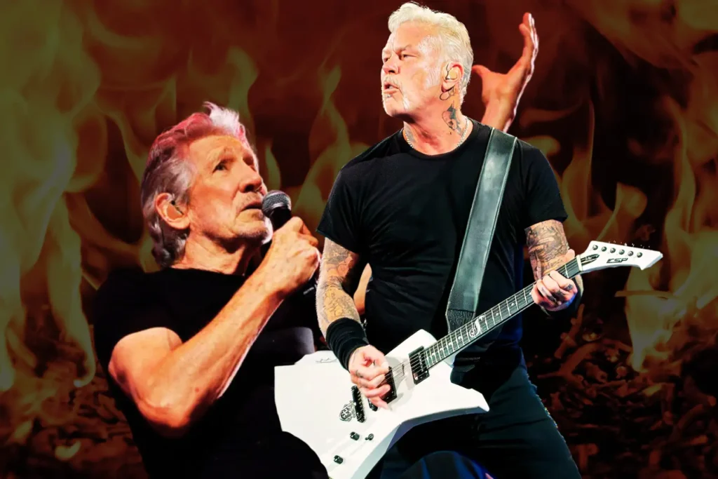 Roger Waters y James Hetfield