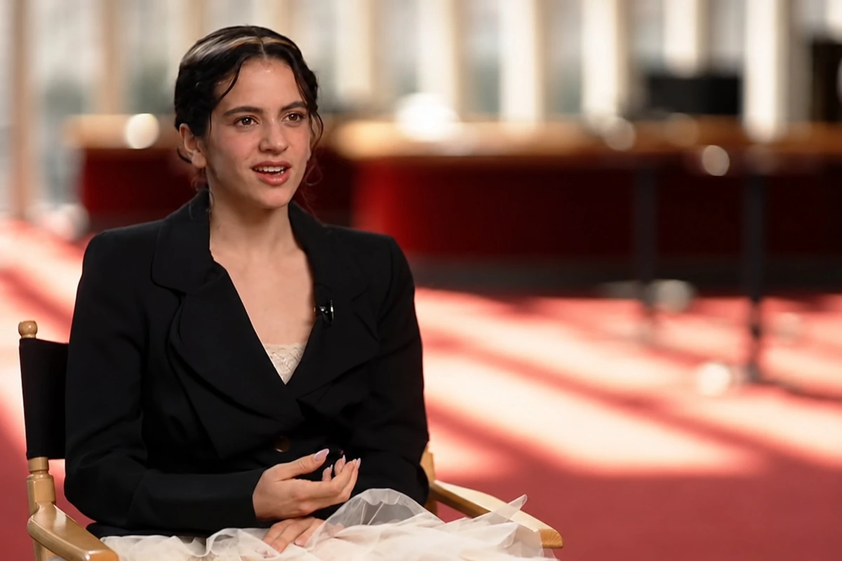 Rosalía durante su entrevista con CBS Sunday Morning
