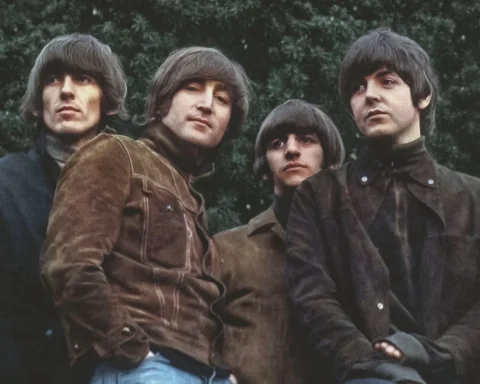 The Beatles en 1965, imagen de Paul McCartney y el grupo